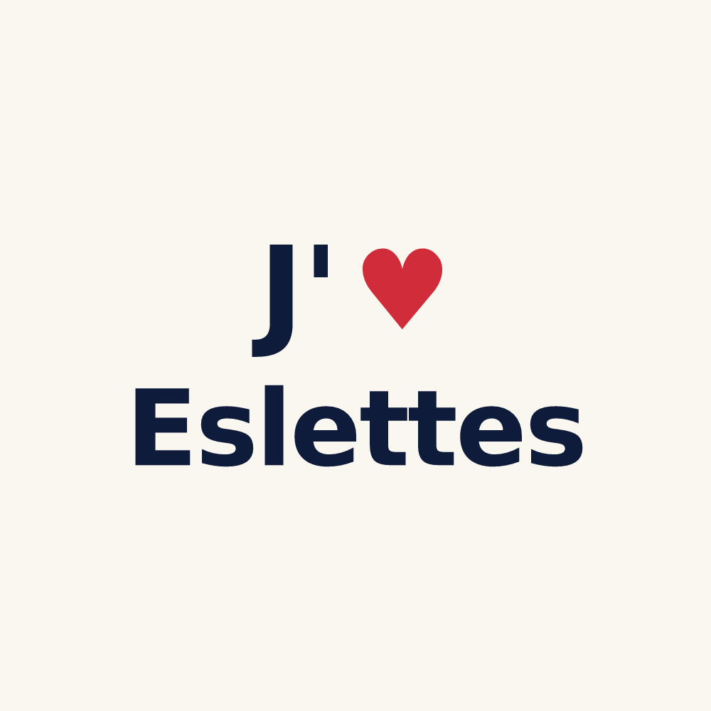 Tasse personnalisée Eslettes — design J'aime Eslettes