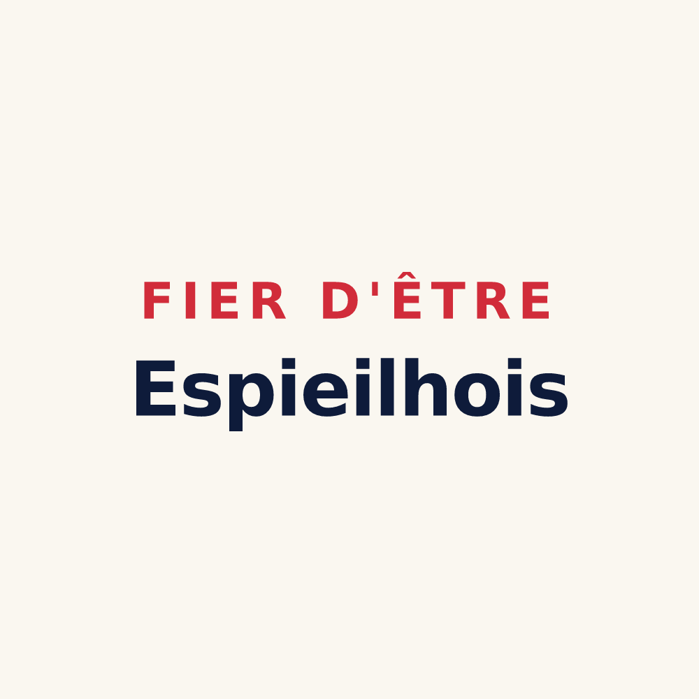 Tasse « Fier d'être Espieilhois » — design pour Espieilh