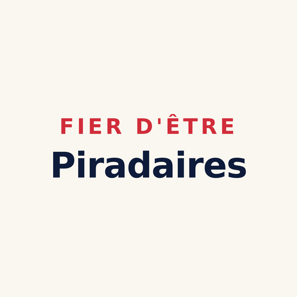 Tasse « Fier d'être Piradaires » — design pour Espirat