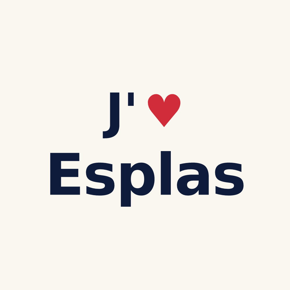 Tasse personnalisée Esplas — design J'aime Esplas