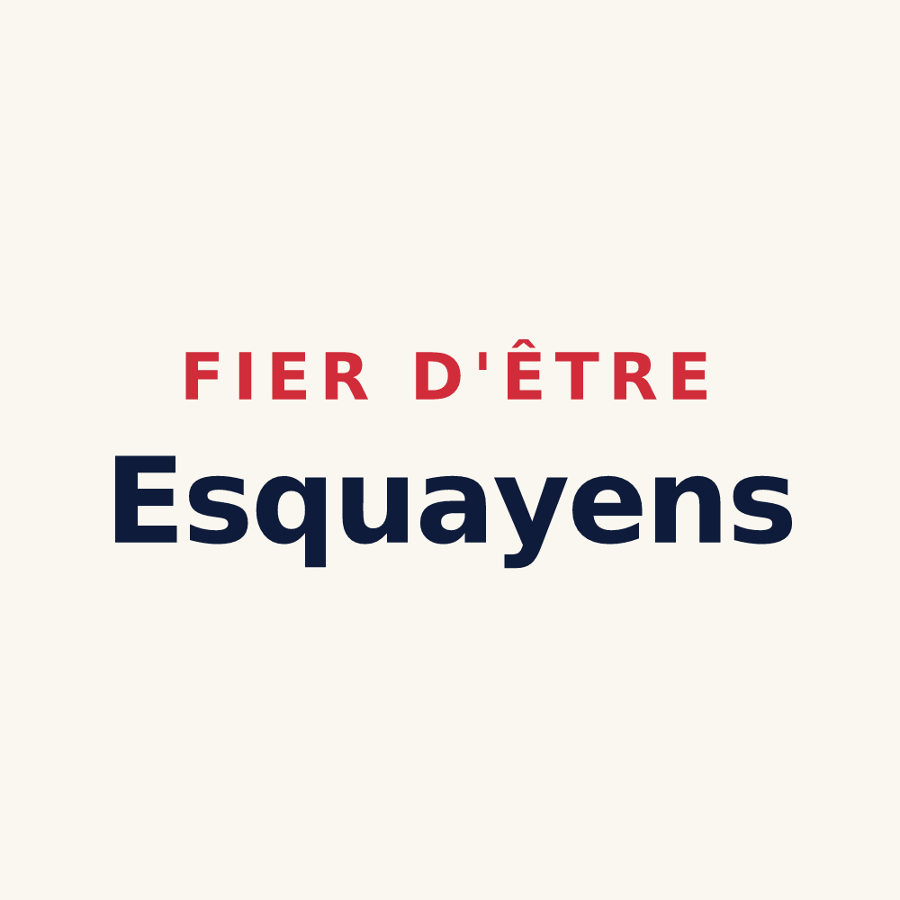 Tasse « Fier d'être Esquayens » — design pour Esquay-Notre-Dame