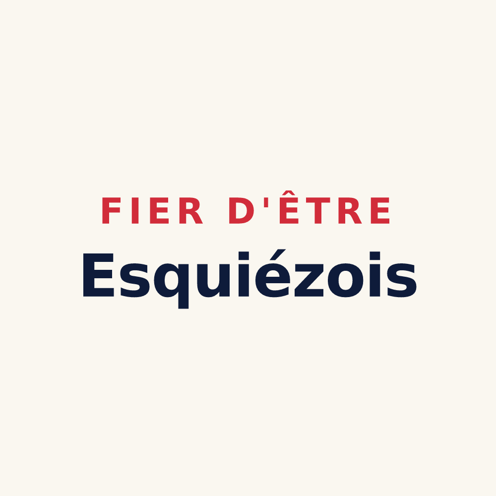 Tasse « Fier d'être Esquiézois » — design pour Esquièze-Sère