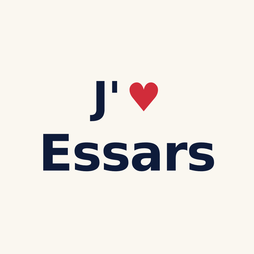 Tasse personnalisée Essars — design J'aime Essars