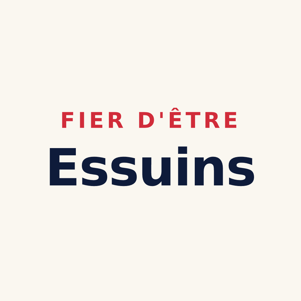 Tasse « Fier d'être Essuins » — design pour Essay