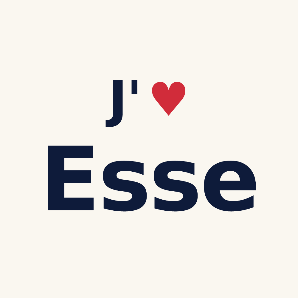 Tasse personnalisée Esse — design J'aime Esse