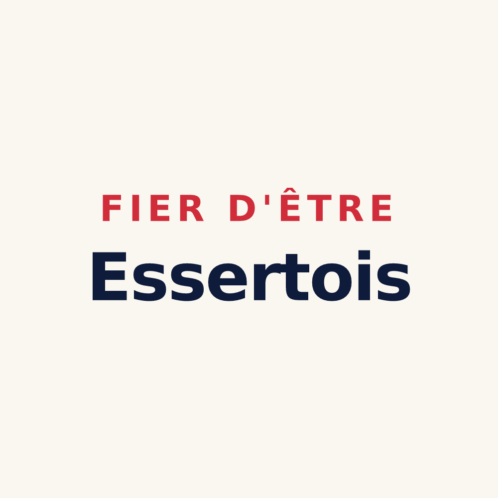 Tasse « Fier d'être Essertois » — design pour Essert