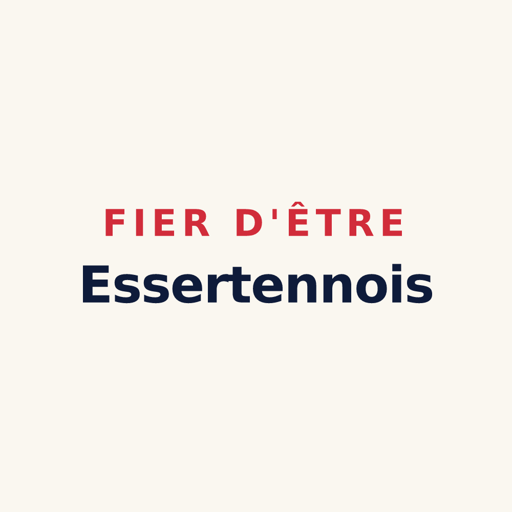 Tasse « Fier d'être Essertennois » — design pour Essertenne