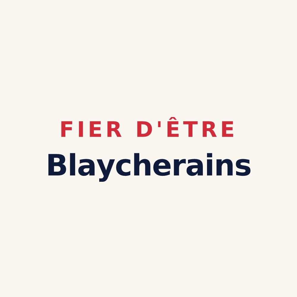 Tasse « Fier d'être Blaycherains » — design pour Esserts-Blay