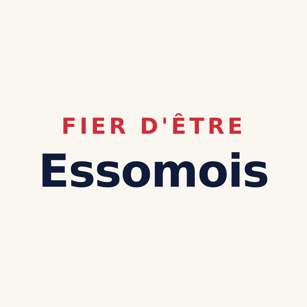 Tasse « Fier d'être Essomois » — design pour Essômes-sur-Marne