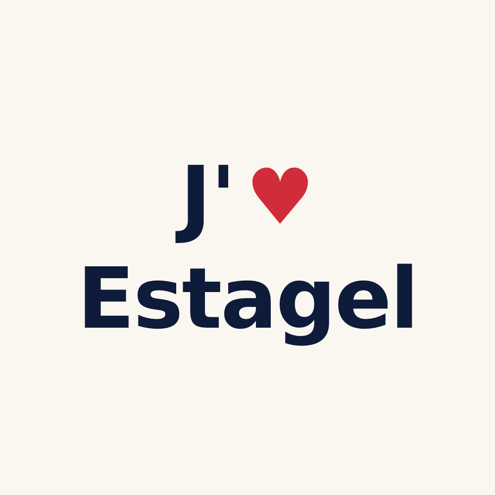 Tasse personnalisée Estagel — design J'aime Estagel