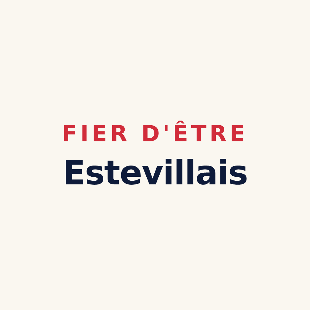 Tasse « Fier d'être Estevillais » — design pour Esteville
