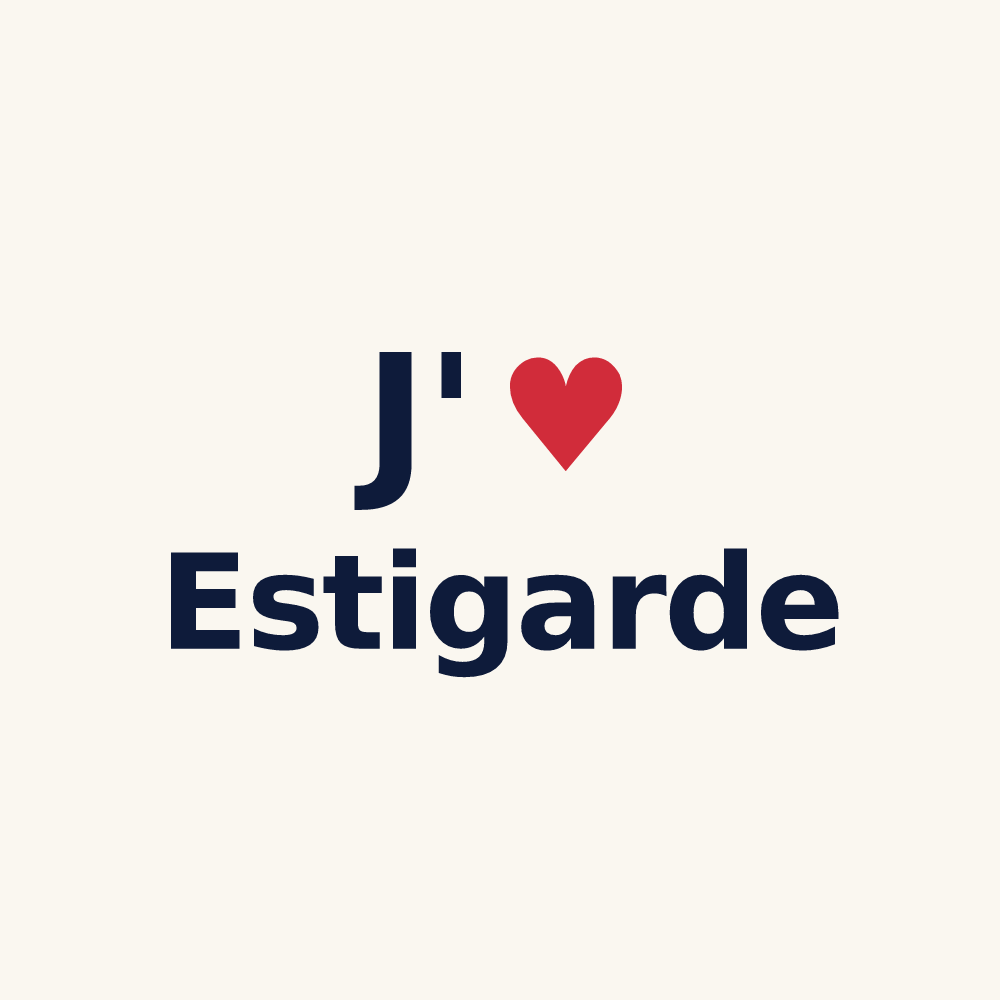 Tasse personnalisée Estigarde — design J'aime Estigarde