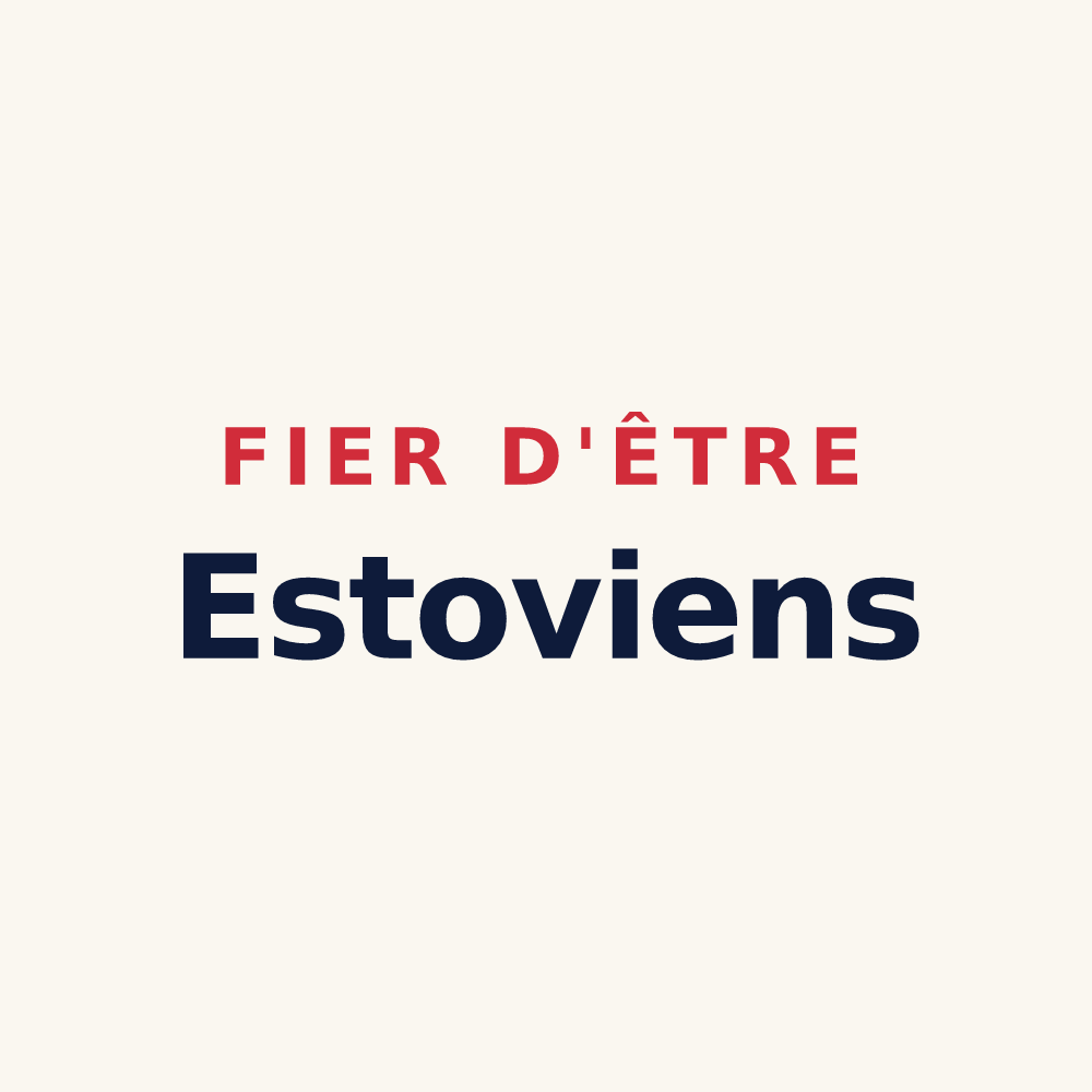 Tasse « Fier d'être Estoviens » — design pour Estouy
