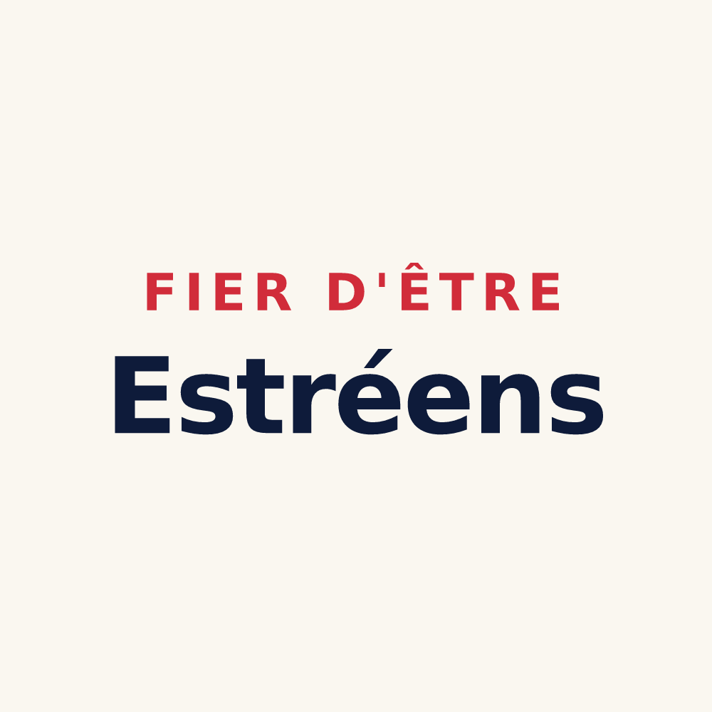 Tasse « Fier d'être Estréens » — design pour Estrée