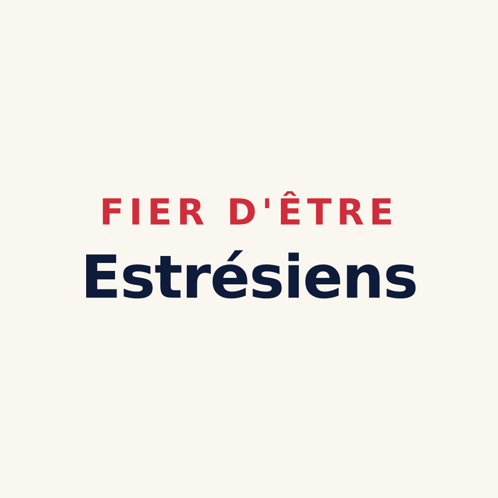 Tasse « Fier d'être Estrésiens » — design pour Estrées-sur-Noye