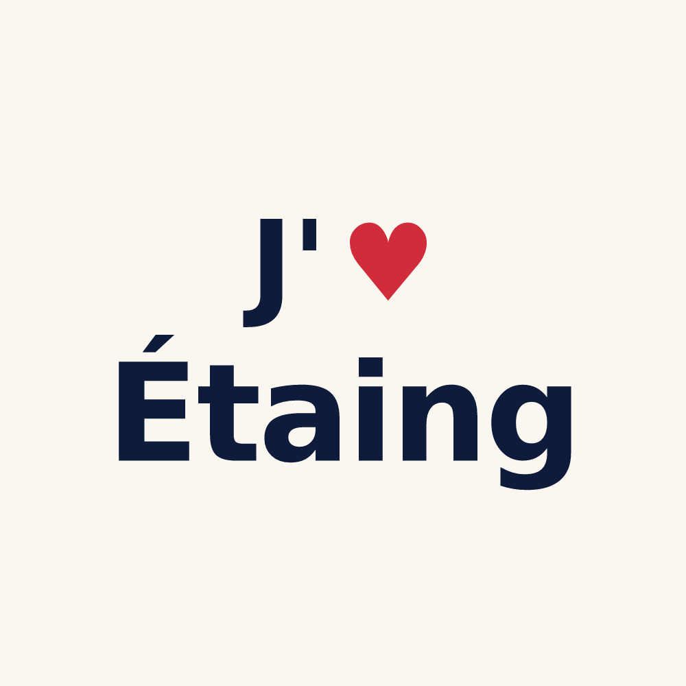 Tasse personnalisée Étaing — design J'aime Étaing
