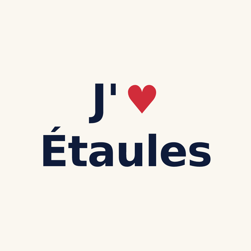 Tasse personnalisée Étaules — design J'aime Étaules
