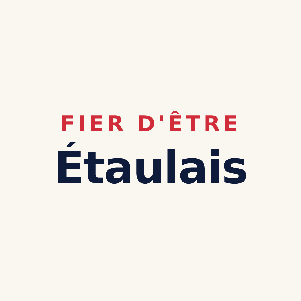 Tasse « Fier d'être Étaulais » — design pour Étaules