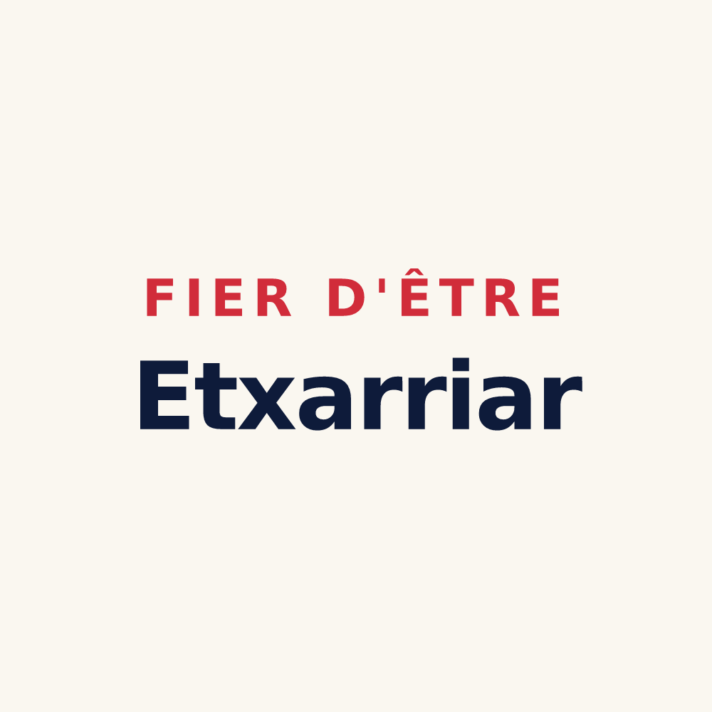 Tasse « Fier d'être Etxarriar » — design pour Etcharry
