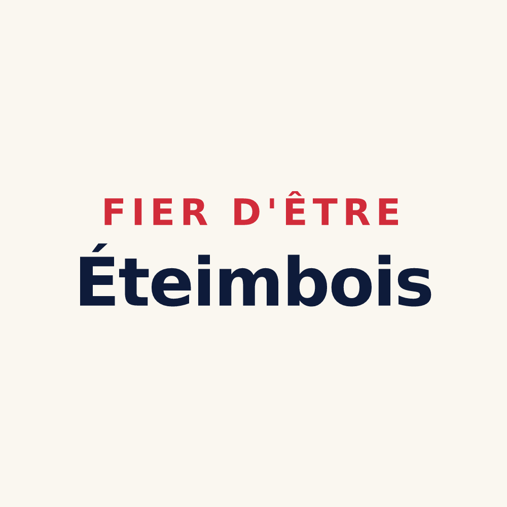 Tasse « Fier d'être Éteimbois » — design pour Eteimbes