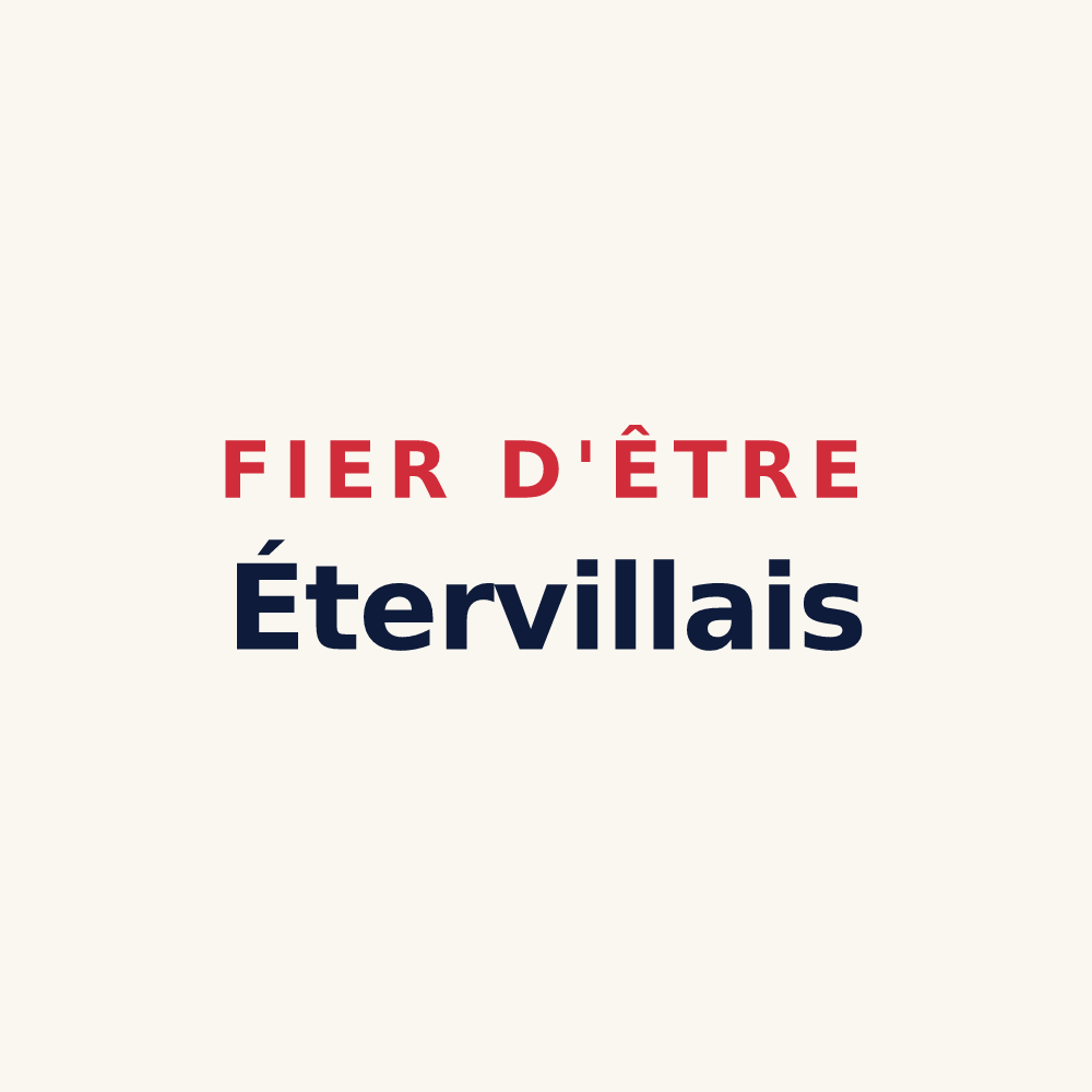 Tasse « Fier d'être Étervillais » — design pour Éterville