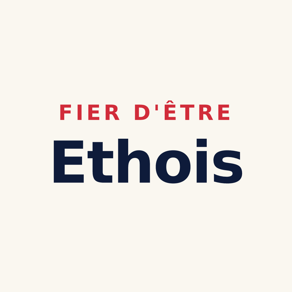 Tasse « Fier d'être Ethois » — design pour Eth