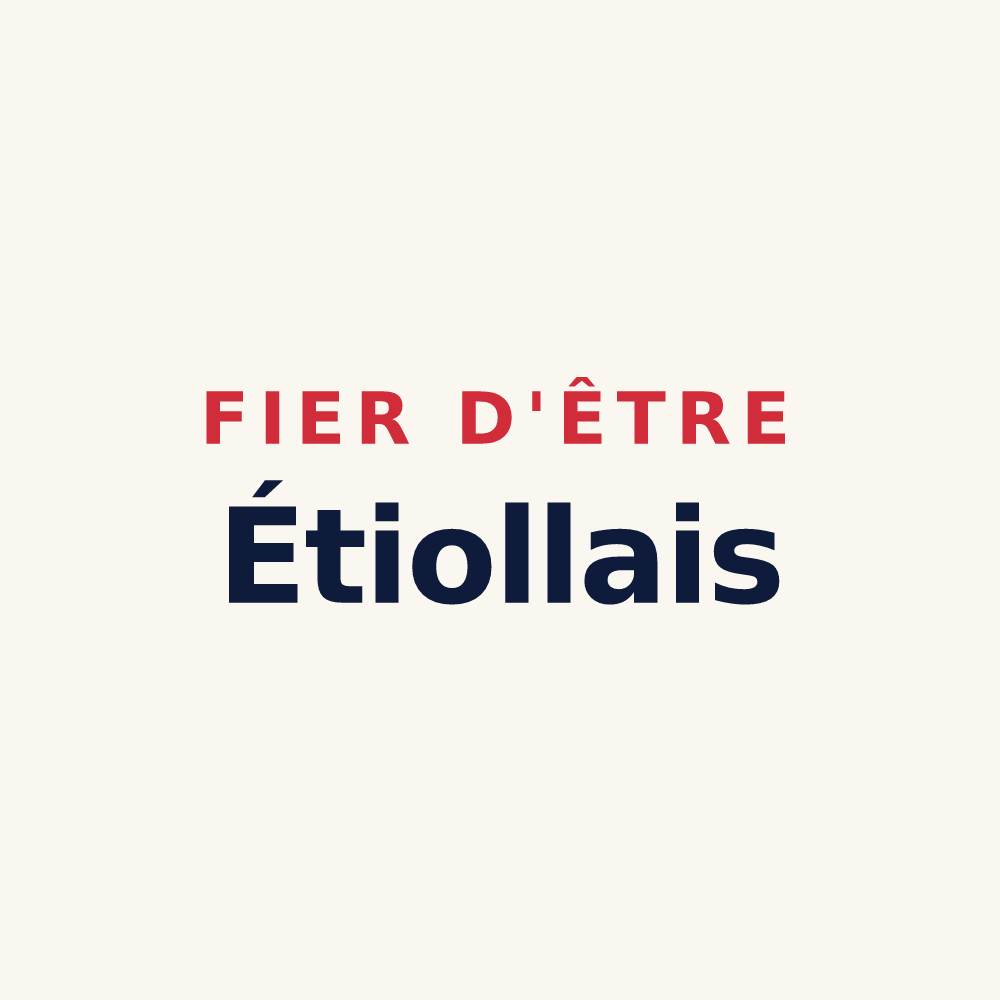 Tasse « Fier d'être Étiollais » — design pour Étiolles