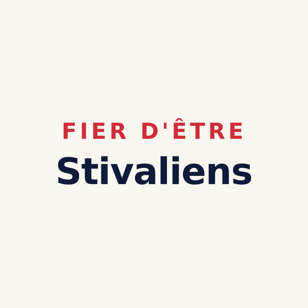 Tasse « Fier d'être Stivaliens » — design pour Étival-Clairefontaine