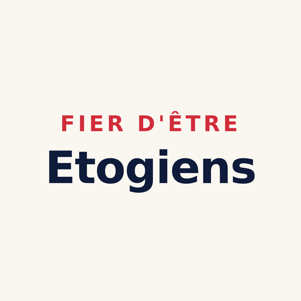 Tasse « Fier d'être Etogiens » — design pour Étoges