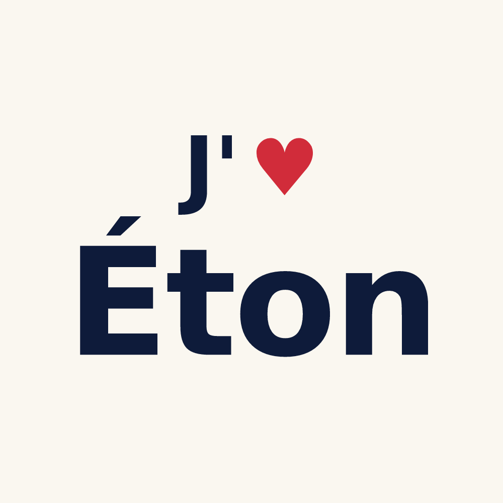 Tasse personnalisée Éton — design J'aime Éton