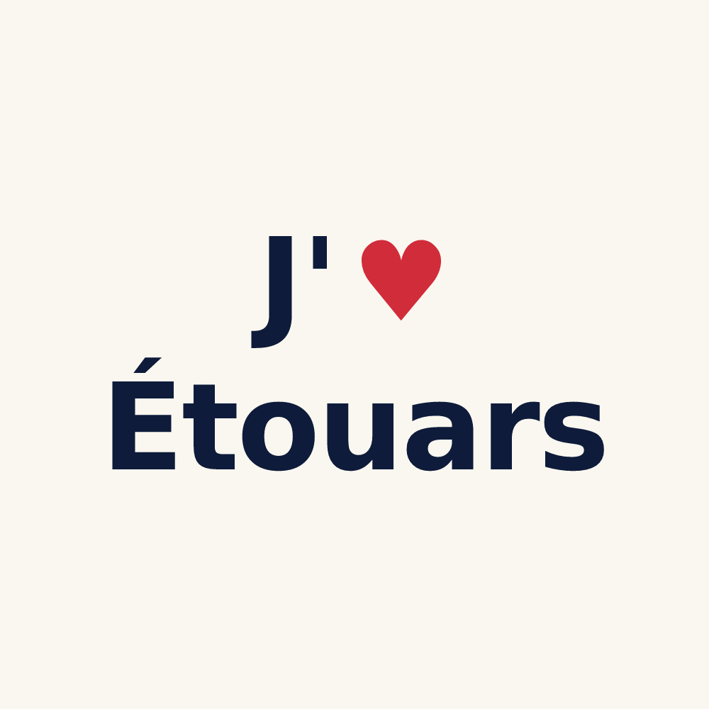 Tasse personnalisée Étouars — design J'aime Étouars