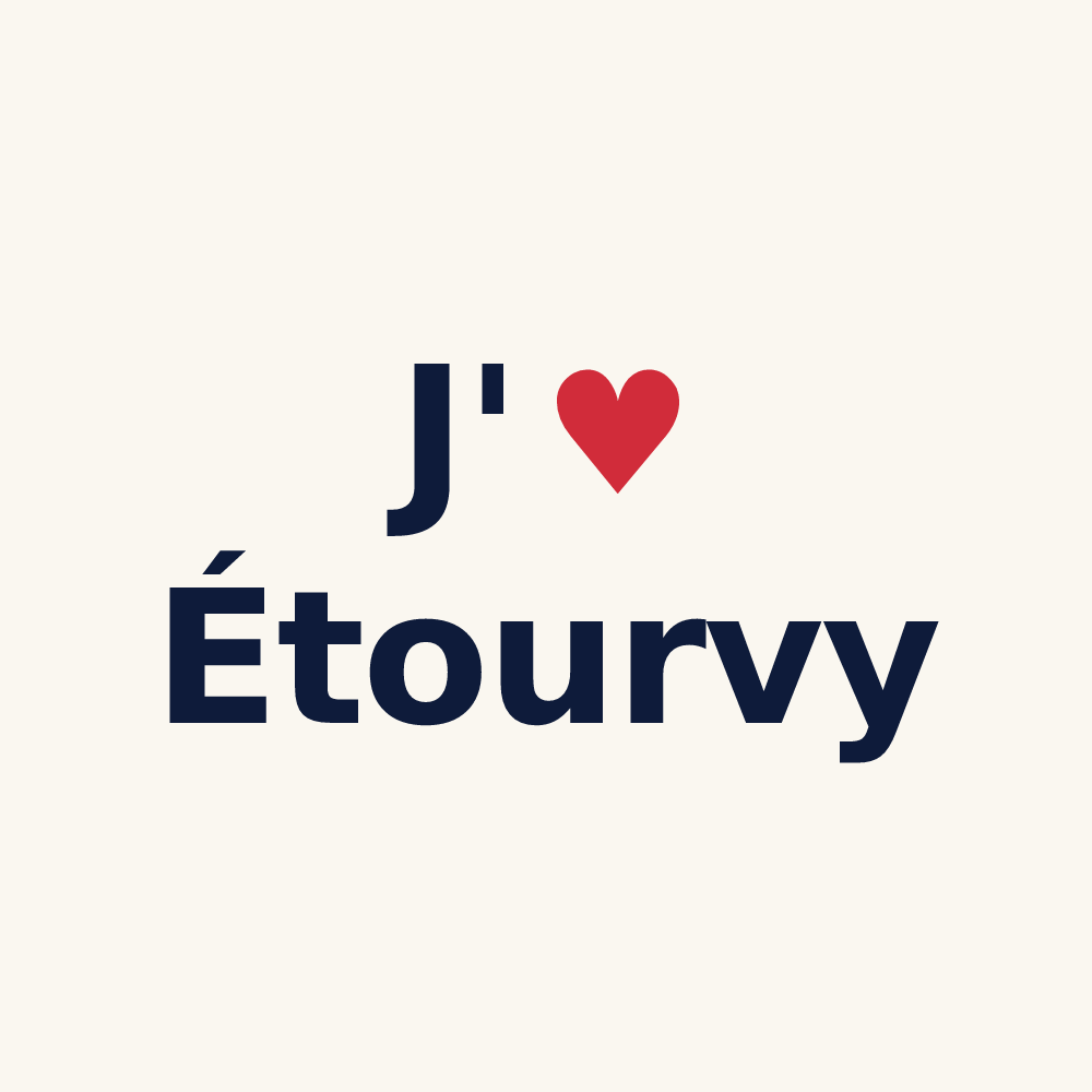 Tasse personnalisée Étourvy — design J'aime Étourvy