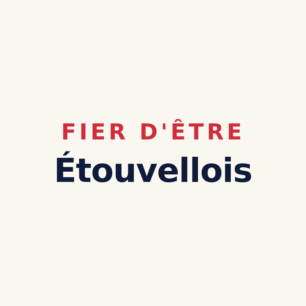 Tasse « Fier d'être Étouvellois » — design pour Étouvelles