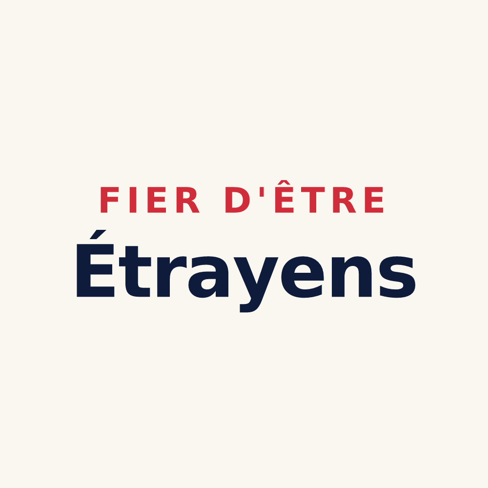 Tasse « Fier d'être Étrayens » — design pour Étraye