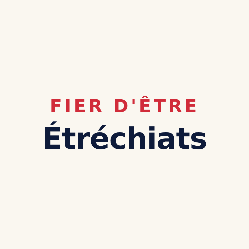 Tasse « Fier d'être Étréchiats » — design pour Étréchy