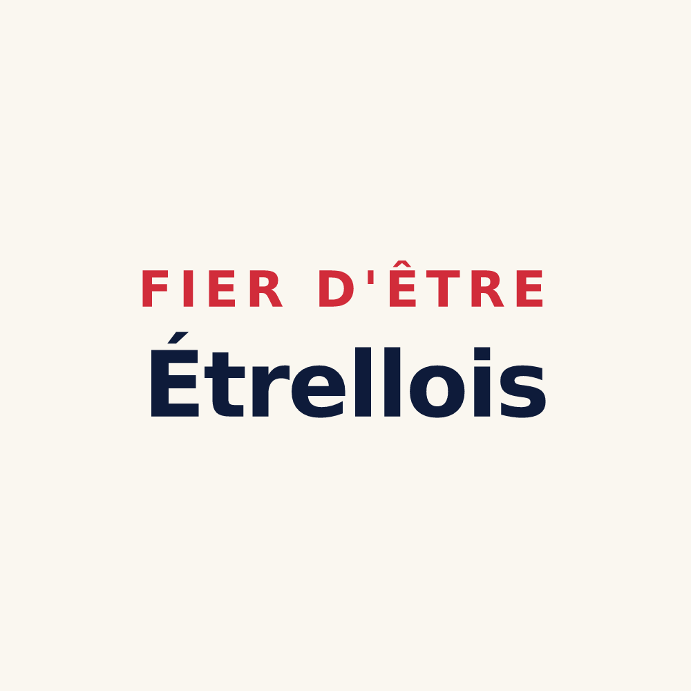 Tasse « Fier d'être Étrellois » — design pour Étrelles-sur-Aube