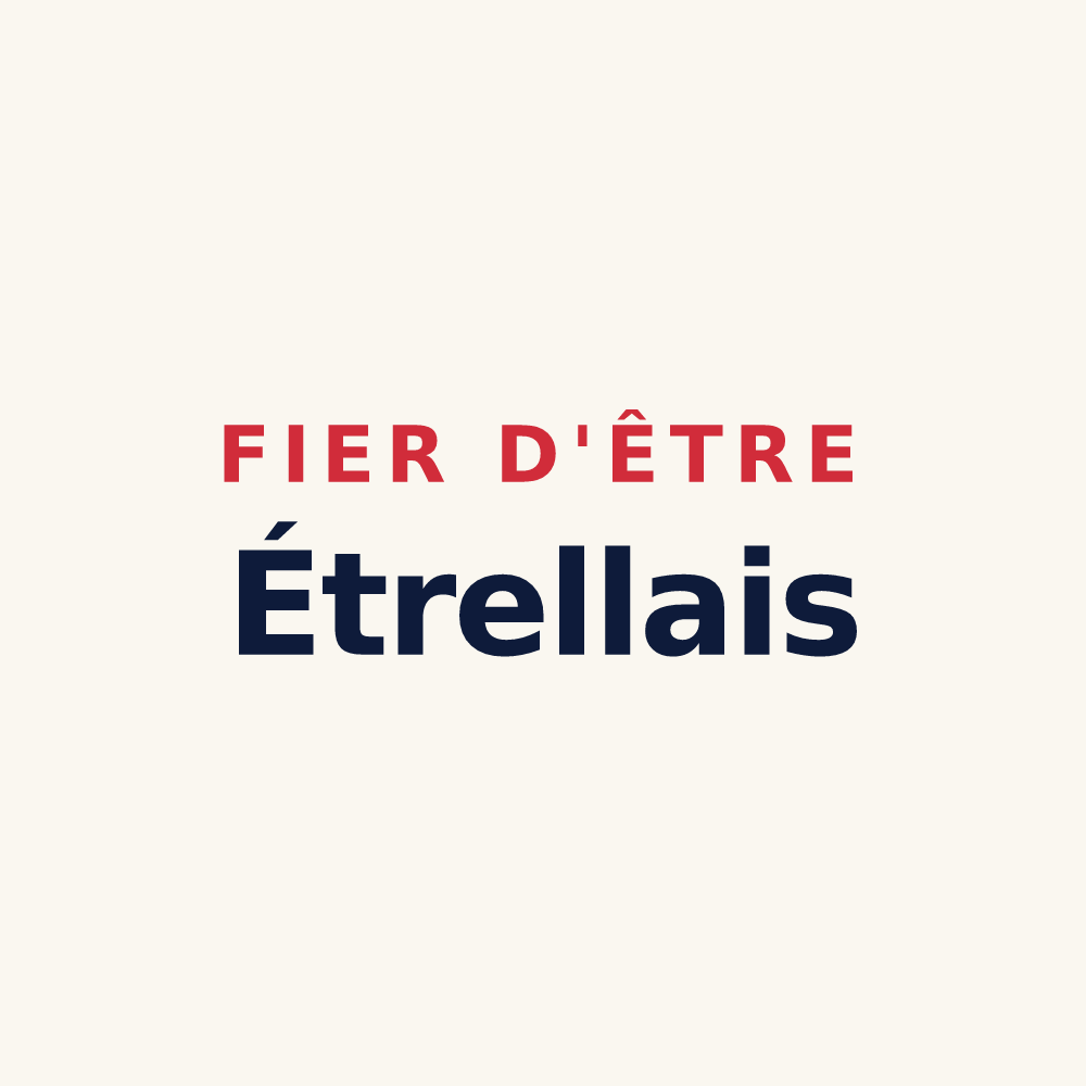 Tasse « Fier d'être Étrellais » — design pour Étrelles