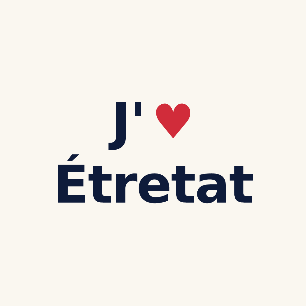 Tasse personnalisée Étretat — design J'aime Étretat