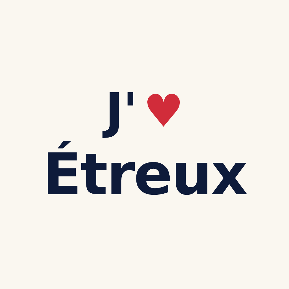 Tasse personnalisée Étreux — design J'aime Étreux