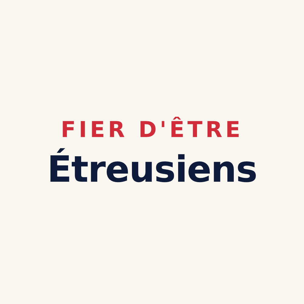 Tasse « Fier d'être Étreusiens » — design pour Étreux
