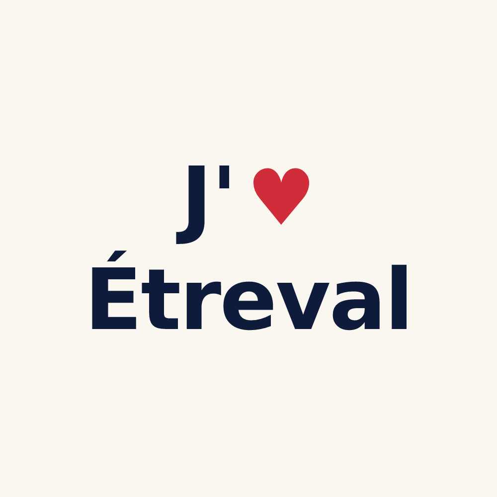 Tasse personnalisée Étreval — design J'aime Étreval