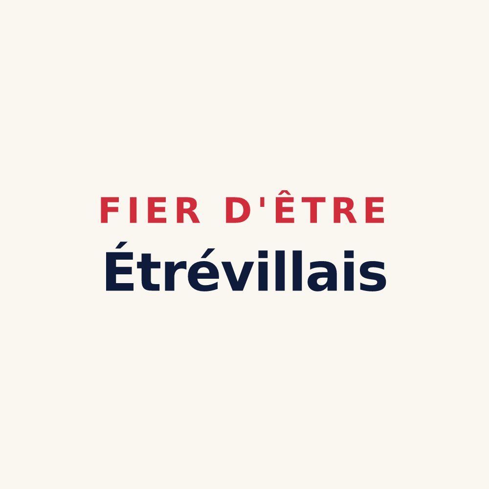 Tasse « Fier d'être Étrévillais » — design pour Étréville