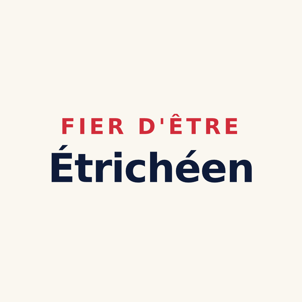 Tasse « Fier d'être Étrichéen » — design pour Étriché