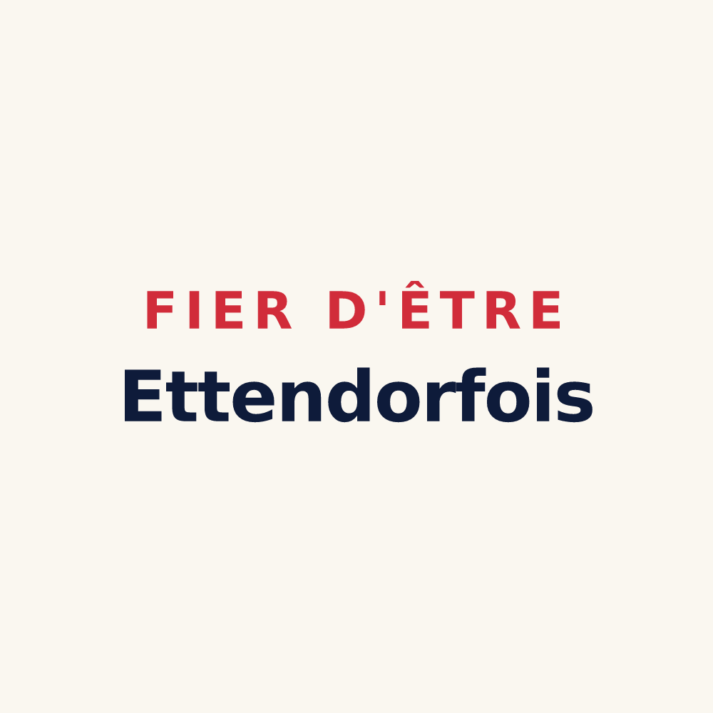 Tasse « Fier d'être Ettendorfois » — design pour Ettendorf