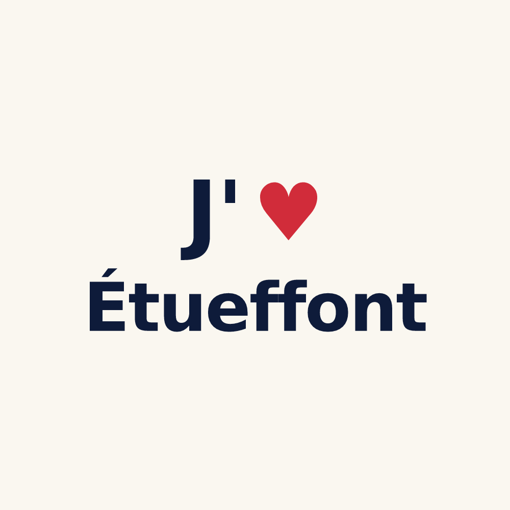 Tasse personnalisée Étueffont — design J'aime Étueffont