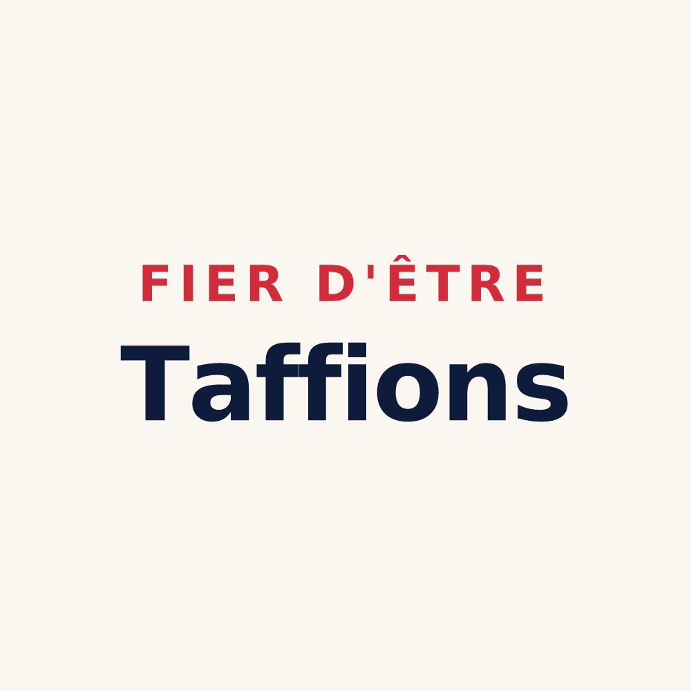 Tasse « Fier d'être Taffions » — design pour Étueffont