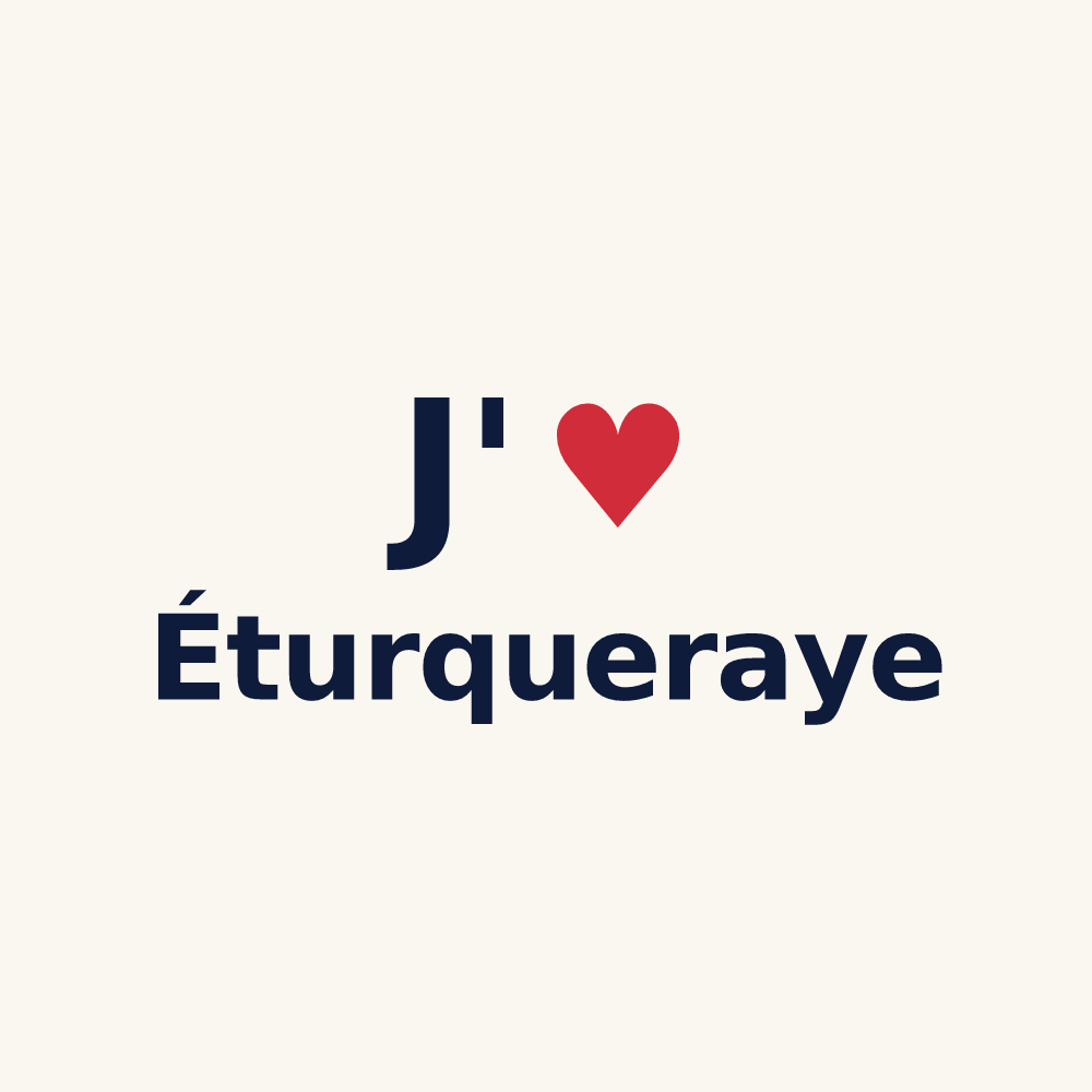 Tasse personnalisée Éturqueraye — design J'aime Éturqueraye