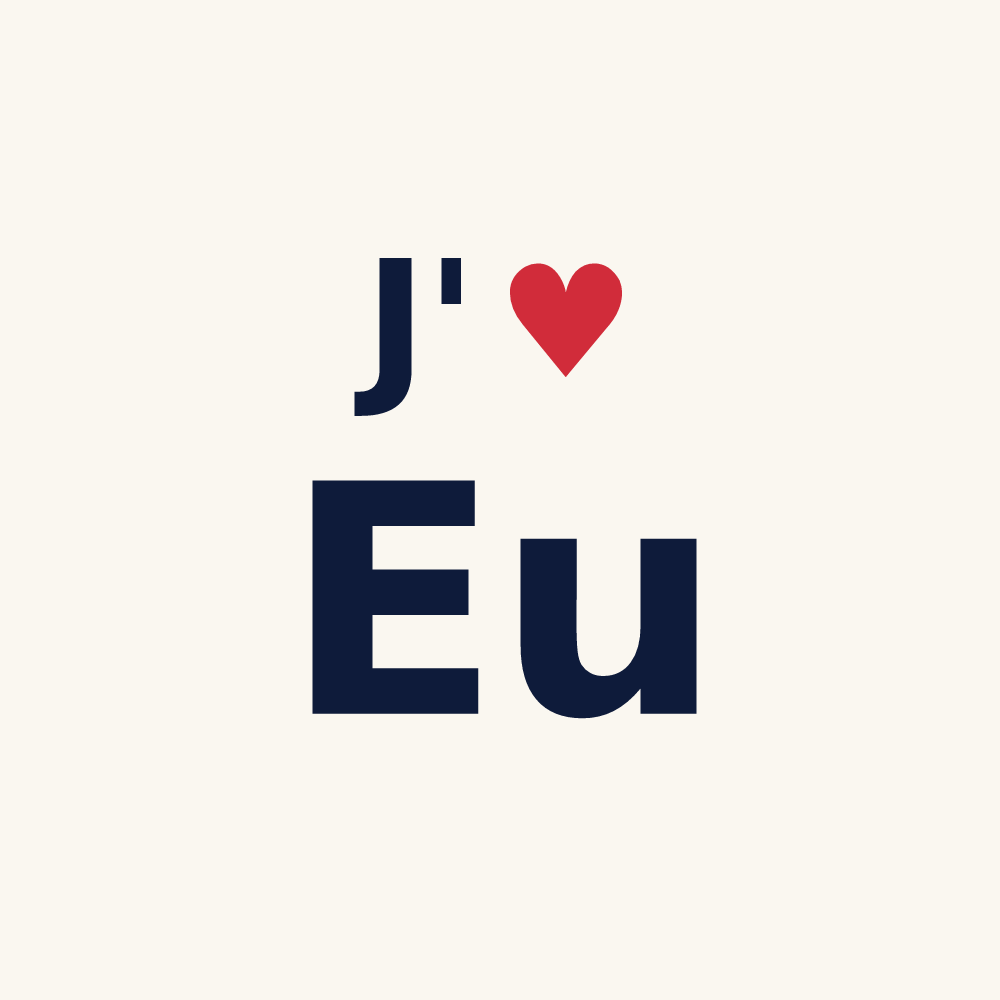 Tasse personnalisée Eu — design J'aime Eu
