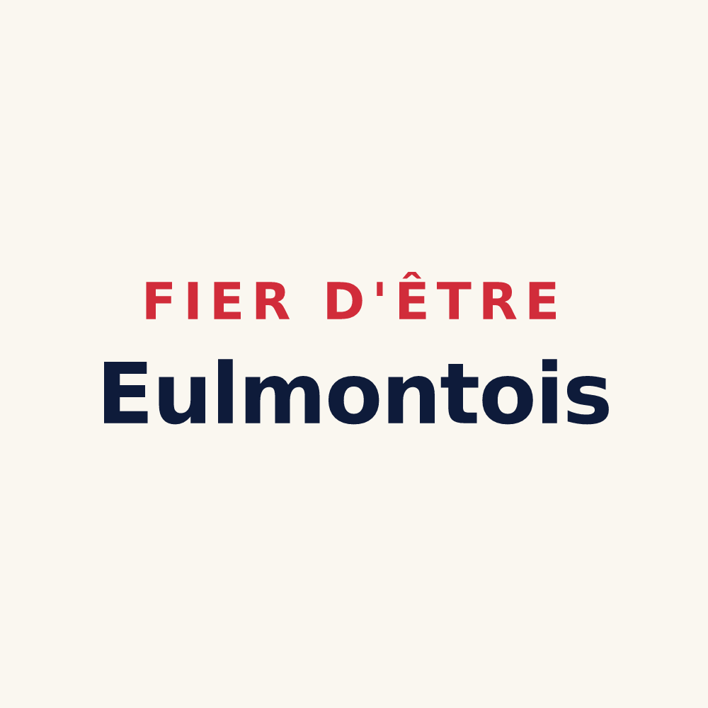 Tasse « Fier d'être Eulmontois » — design pour Eulmont