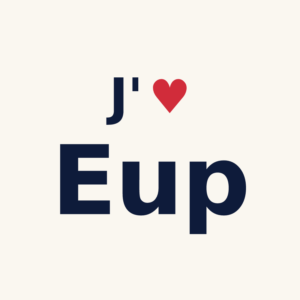 Tasse personnalisée Eup — design J'aime Eup